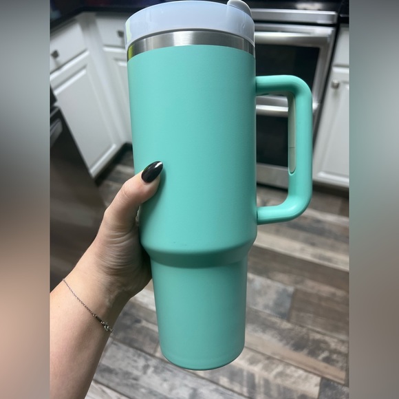 Other - 40 oz Tumbler with Lid and Straw—Brand New
